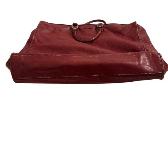 Gucci Elegant Red GG Leather x-large Tote Bag - Picture 5 of 16